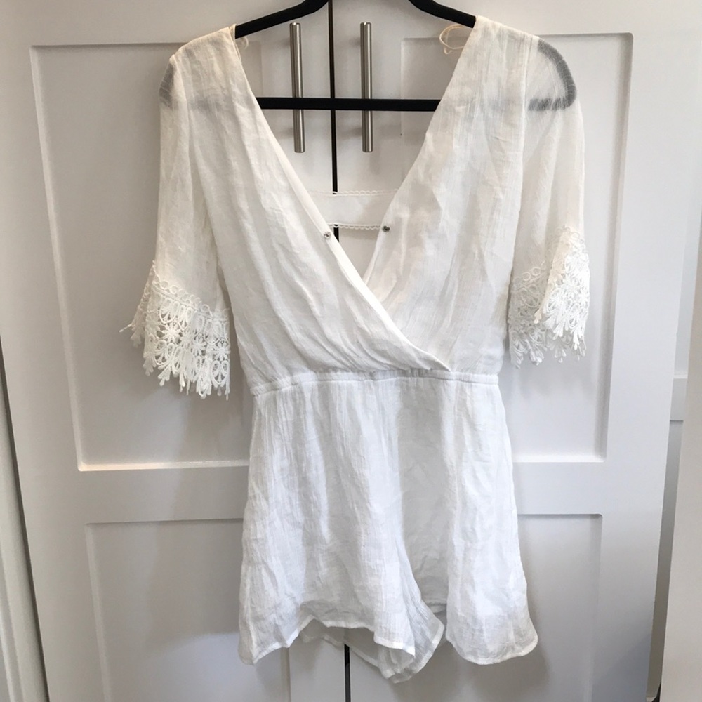 White Romper